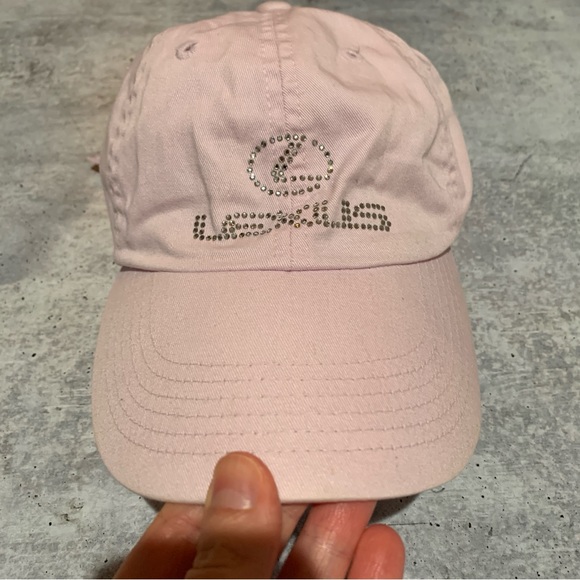 Lexus Light Pink Bling Rhinestone Bedazzled Hat Adjustable Cap main image 3